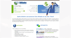 Desktop Screenshot of clickafiliados.com.br